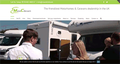 Desktop Screenshot of motorhomesltd.com